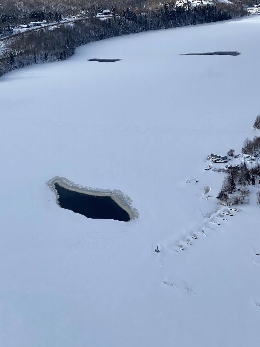 Stay Away from Waterways - Snowmobile - Snowmobiler Stay Away from Waterways - Snowmobile - Snowmobiler