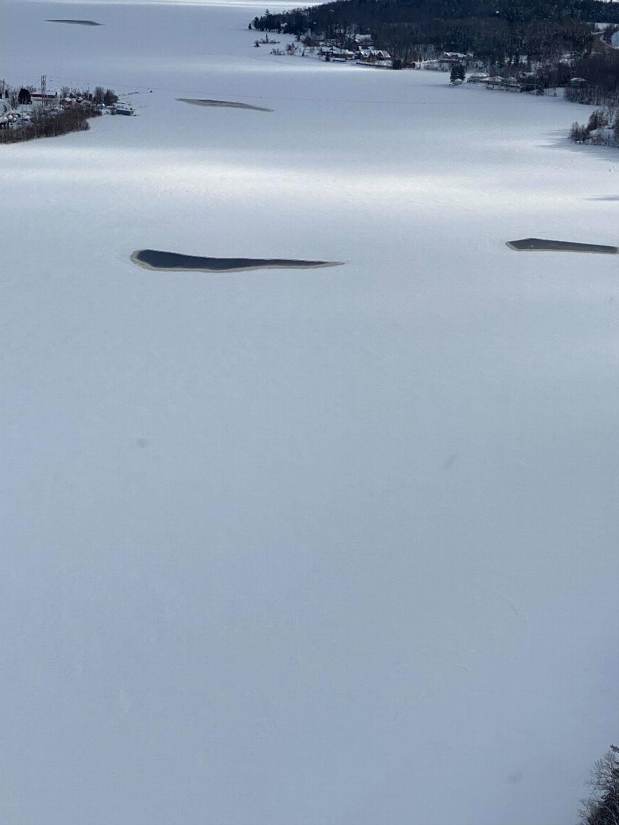 Stay Away from Waterways - Snowmobile - Snowmobiler Stay Away from Waterways - Snowmobile - Snowmobiler