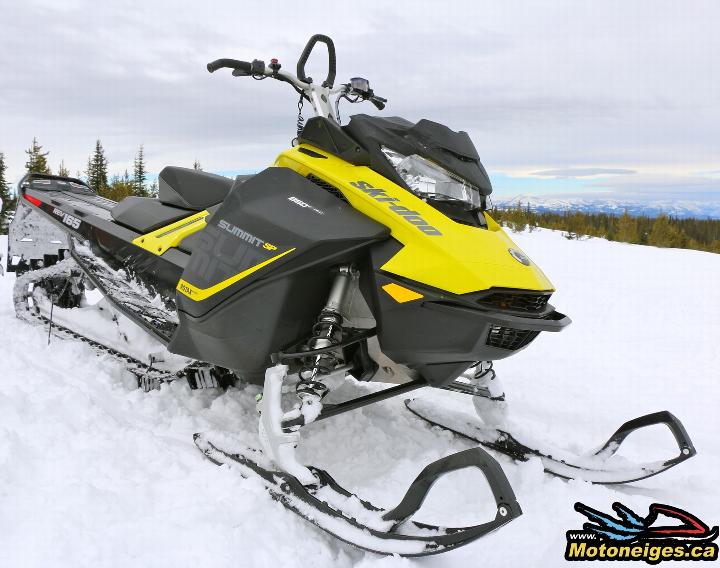 Équipée de la nouvelle plateforme et du 850 E-TEC, la Summit SP peut offrir des performances très intéressantes, vous permettant de vous éclater au maximum. Équipée de la nouvelle plateforme et du 850 E-TEC, la Summit SP peut offrir des performances très intéressantes, vous permettant de vous éclater au maximum.