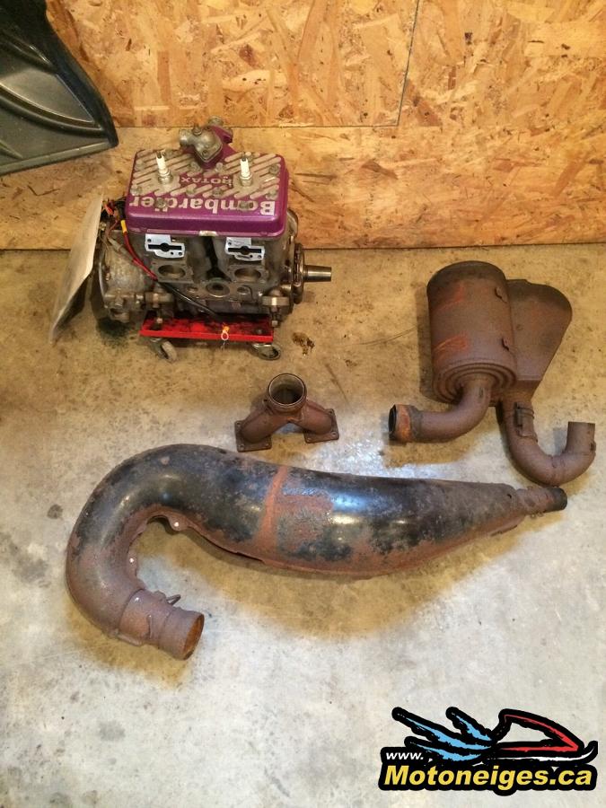Un rebuilt signé Motoneiges.ca. 2e partie. Le moteur 670 2 cylindres Rotax Un rebuilt signé Motoneiges.ca. 2e partie. Le moteur 670 2 cylindres Rotax